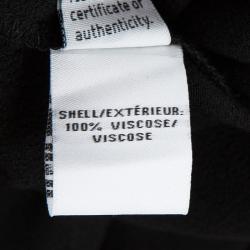 Pre Owned Diane Von Furstenberg Black Long Sleeve Cynthia Jumpsuit S