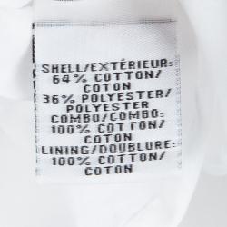 مملوكة مسبقًا Diane Von Furstenberg White Cotton Sadey Eyelet Skirt XS