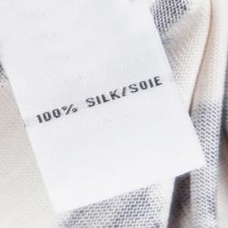 Pre Owned Diane Von Furstenberg Multicolor Printed Silk New Julian Two Wrap Dress M