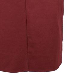 Pre Owned Diane Von Furstenberg Aurora Wool Sheath Dress L