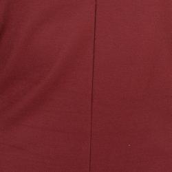 Pre Owned Diane Von Furstenberg Aurora Wool Sheath Dress L