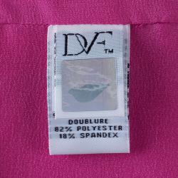 Pre Owned Diane Von Furstenberg Pink Omarosa Skirt S