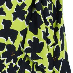 Pre Owned Diane Von Furstenberg Theresa Printed Top L