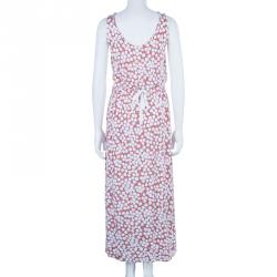Pre Owned Diane Von Furstenberg Zamara Maxi Dress S