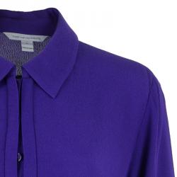 Pre Owned Diane Von Furstenberg Hatsu Colorblock Dress M