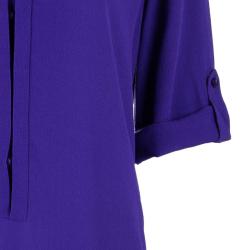 Pre Owned Diane Von Furstenberg Hatsu Colorblock Dress M