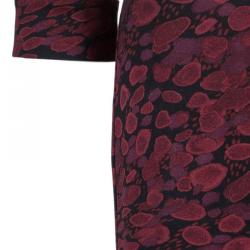 Pre Owned Diane Von Furstenberg Red New Julian Two Wrap Dress M