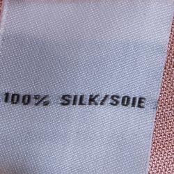 Pre Owned Diane von Furstenberg Tangerine Dotted New Jeanne Two Wrap Dress XS