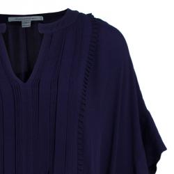 Pre Owned Diane von Furstenberg Naz Purple Dress S