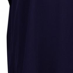 Pre Owned Diane von Furstenberg Naz Purple Dress S