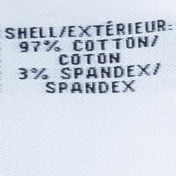 Pre Owned Diane von Furstenberg White Ikat Stamp Genesis Trousers L