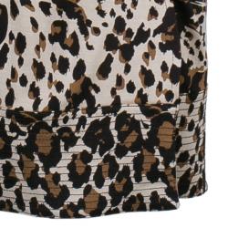 Pre Owned Diane von Furstenberg Leopard Print Anoush Dress S
