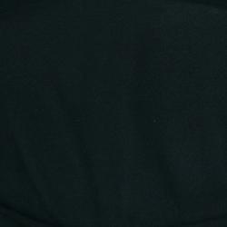 Pre Owned Diane Von Furstenberg Christa Black Silk Ruffle Top S