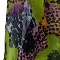 Pre Owned Diane von Furstenberg Multicolor Print Marroca Top M