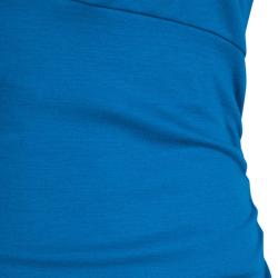 Pre Owned Diane von Furstenberg Turquoise Thane Dress M