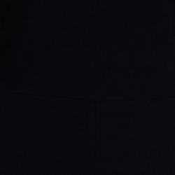 Pre Owned Diane von Furstenberg Black Phyllis Dress L