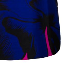Pre Owned Diane Von Furstenberg Multicolor Print Yvette Dress XS