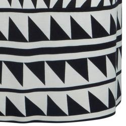 Pre Owned Diane von Furstenberg Neera Monochrome Shift Dress S