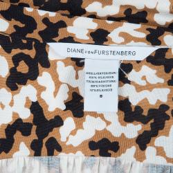 Diane von Furstenberg Sanori Wrap Jumpsuit M