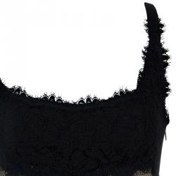 Pre Owned Diane von Furstenberg Tweed Lace Sleeveless Olivette Dress L