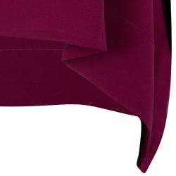 Pre Owned Diane Von Furstenberg Purple New Hanky Top M/L