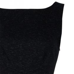 Pre Owned Diane von Furstenberg Grey Wool Dorothea Sleeveless Dress S