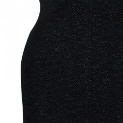 Pre Owned Diane von Furstenberg Grey Wool Dorothea Sleeveless Dress S