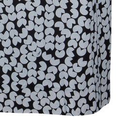 Pre Owned Diane Von Furstenberg Monochrome Gili Print Dress L