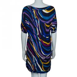 Pre Owned Diane von Furstenberg Multicolor Giselle Dress M