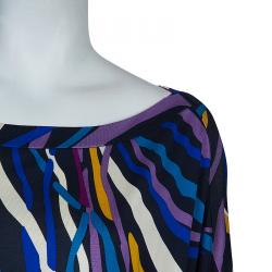 Pre Owned Diane von Furstenberg Multicolor Giselle Dress M