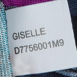 Pre Owned Diane von Furstenberg Multicolor Giselle Dress M