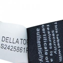 Pre Owned Diane von Furstenberg Black Belted Top S