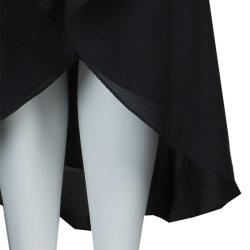 Pre Owned Diane von Furstenberg Black Maxi Skirt M