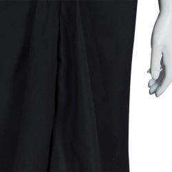 Pre Owned Diane von Furstenberg Black Maxi Skirt M