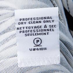 Pre Owned Diane Von Furstenberg New Julian Two Printed Wrap Dress S