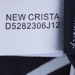 Pre Owned Diane Von Furstenberg New Christa Striped Silk Belted Dress L