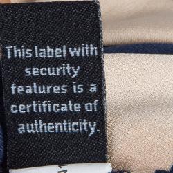 Pre Owned Diane Von Furstenberg Striped Silk Wraparound Helena Shirt Dress L