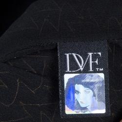 Pre Owned Diane Von Furstenberg Bronze Sequin Chika Dress S