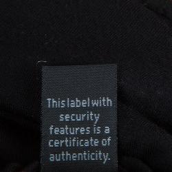 Pre Owned Diane Von Furstenberg Black Lace Scalloped Bottom Scotia Skirt L