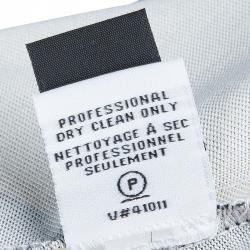 Pre Owned Diane Von Furstenberg Printed Jersey Ruched Glasmary Dress M