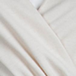 Pre Owned Diane von Furstenberg Monochrome Lace Detail Seduction Wrap Dress L