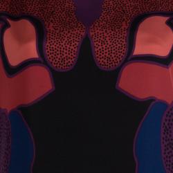 Pre Owned Diane von Furstenberg Multicolor Printed Harriet Tunic Dress S