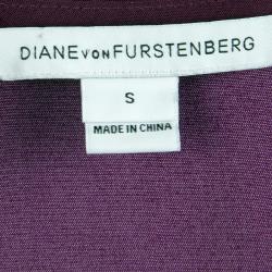 Pre Owned Diane von Furstenberg Multicolor Printed Harriet Tunic Dress S