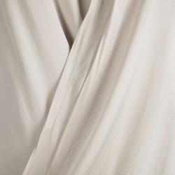 Pre Owned Diane Von Furstenberg Beige Silk Clean Keiko Draped Top L