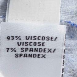 Pre Owned Diane Von Furstenberg New Julian Two Stretch Jersey Wrap Dress S