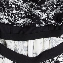 Pre Owned Diane Von Furstenberg Jayme Cut Out Detail Embellished Dress M