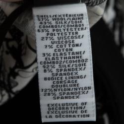 Pre Owned Diane Von Furstenberg Jayme Cut Out Detail Embellished Dress M