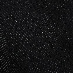 Pre Owned Diane Von Furstenberg Black Bead Embellished Lyndsey Faux-Wrap Dress S