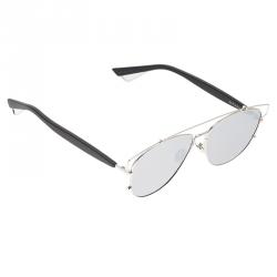 مملوكة مسبقًا Dior Silver Technologic Cut Out Aviators