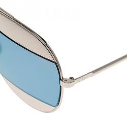 Pre Owned Dior Silver Split 1 Aviator Sunglasses